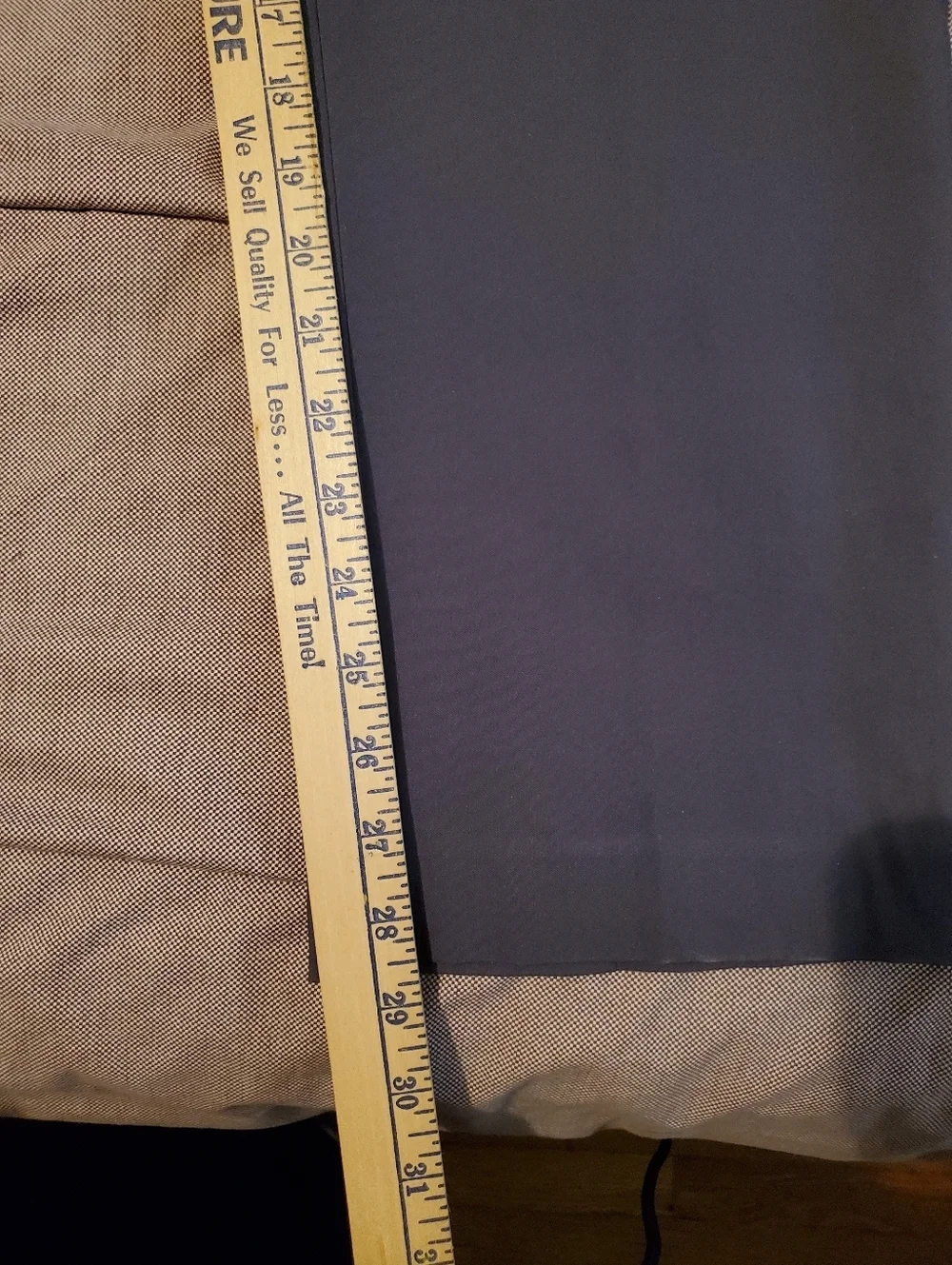 Chaps Performance Forman Pants Mens 40x30 Classic Fit Stretch Grey Casual Preppy